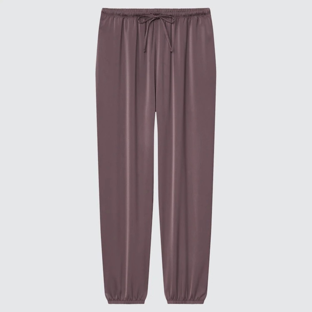 Uniqlo Satin Drape Jogger Pants XL